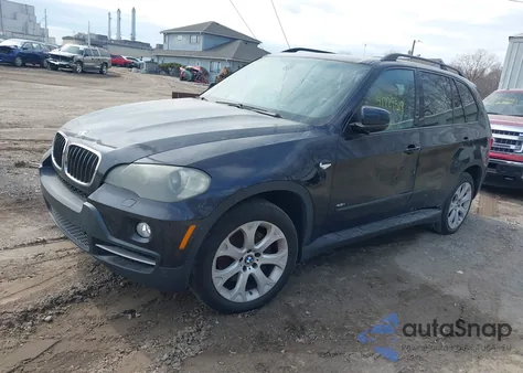 2008 BMW X5 4.8I из США, поврежденный, VIN 5UXFE83538L161713